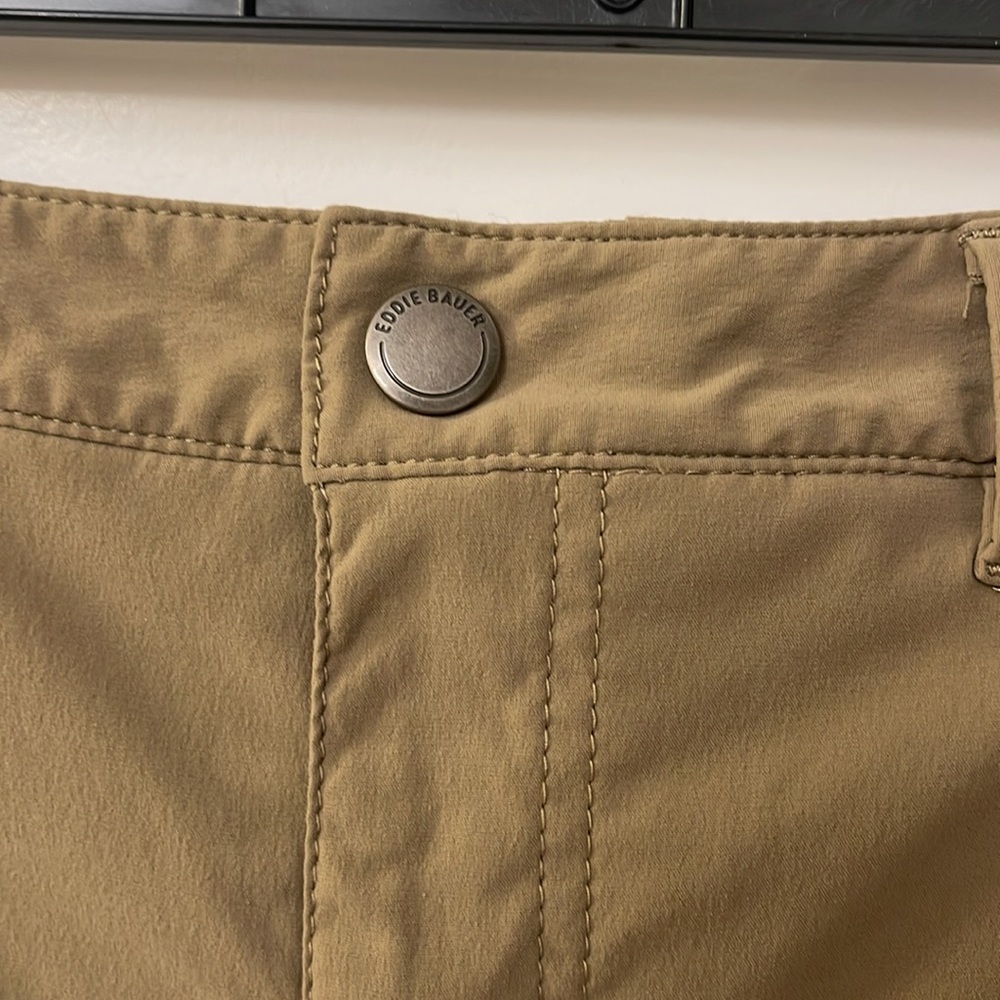 EDDIE BAUER hiking Skort/ pockets with zipper back, front pockets/ lining - Picture 2 of 9